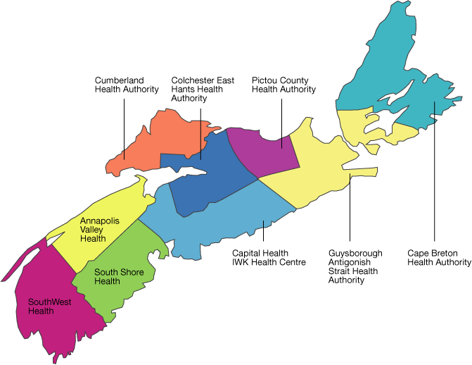 NS Health District Map